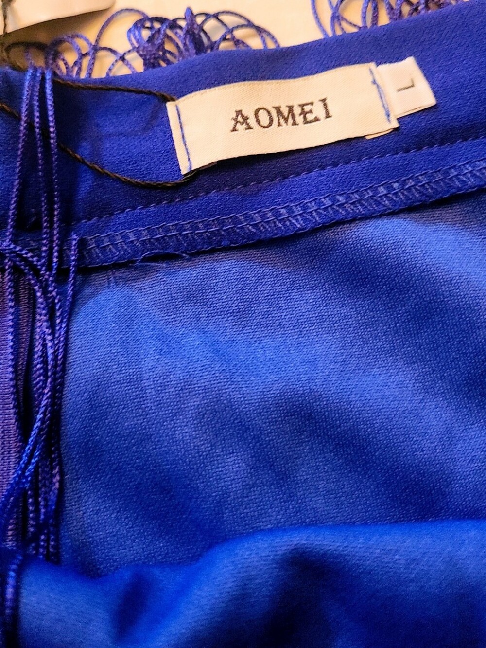 AOMEI Royal Blue Skirt